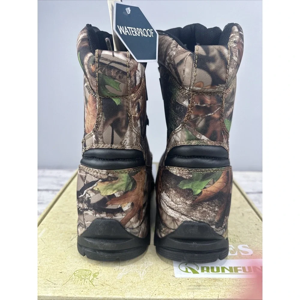 RUNFUN Men's Waterproof Hunting Boots – 8